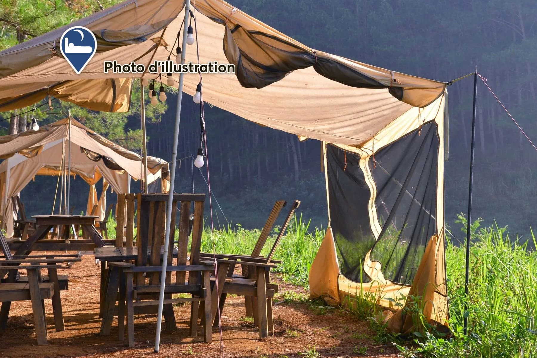 Photo d'illustration — Campement